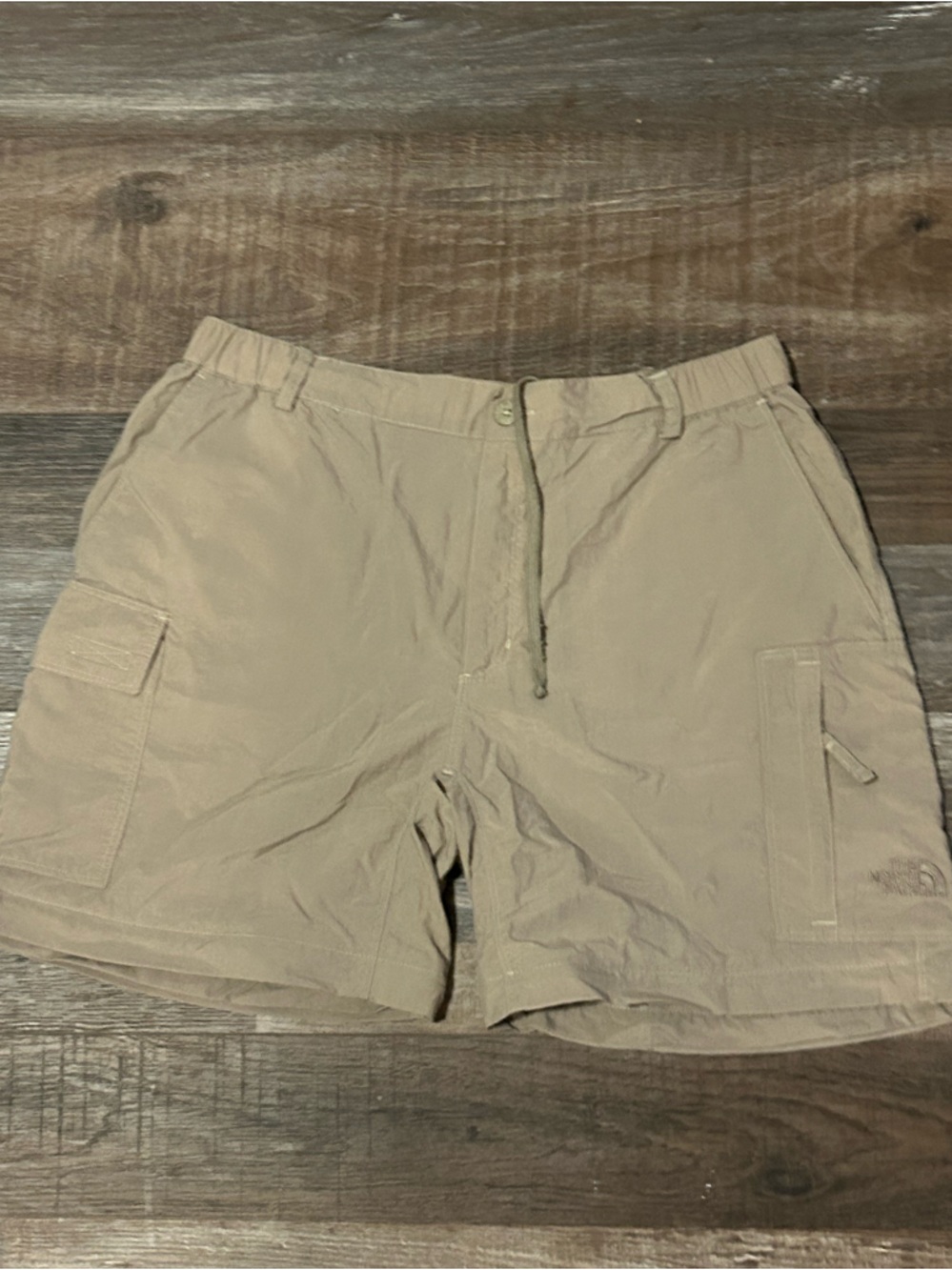 50%off w❤️ The North Face Womens Khaki Tan Convertible Zip Off Hiking shorts
